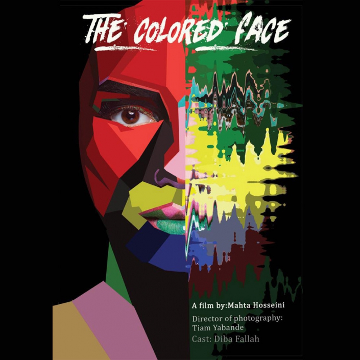 the colored face